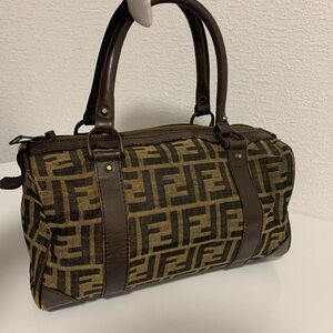 Fendi Brown Monogram vintage Bag